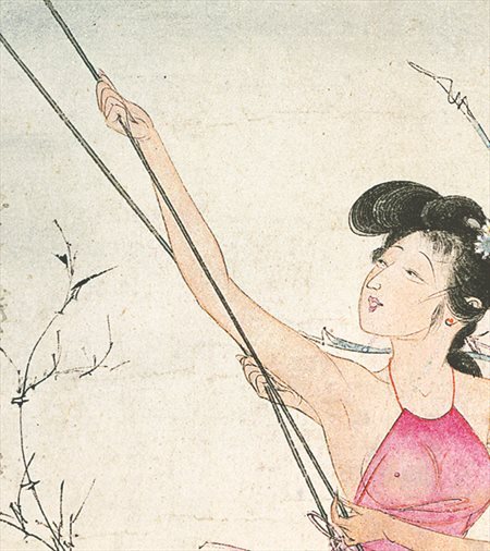 印江-胡也佛的仕女画和最知名的金瓶梅秘戏图